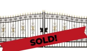 Wrought Iron Gate – 20 Feet