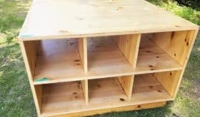 Wood Cubby