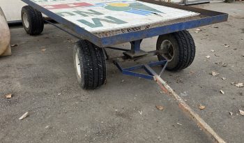 (2) 4′ x 10′ Four Wheel Steer Utility Carts. full