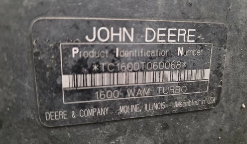 John Deere 1600 Front Mount Mower full