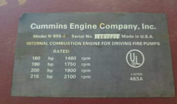 Irrigation Motor and Pump full